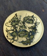 gravure sur pièce en laiton de 40mm  thumbnail 2