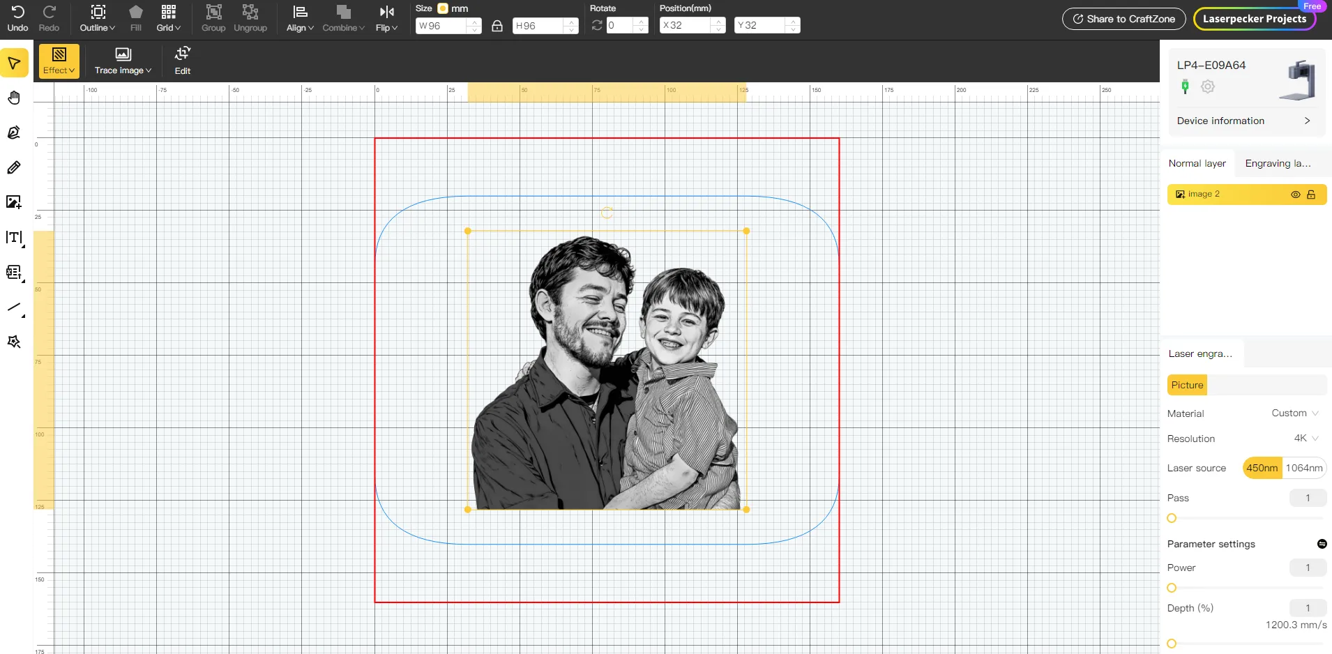 Father and Son Photo Wallet image 2