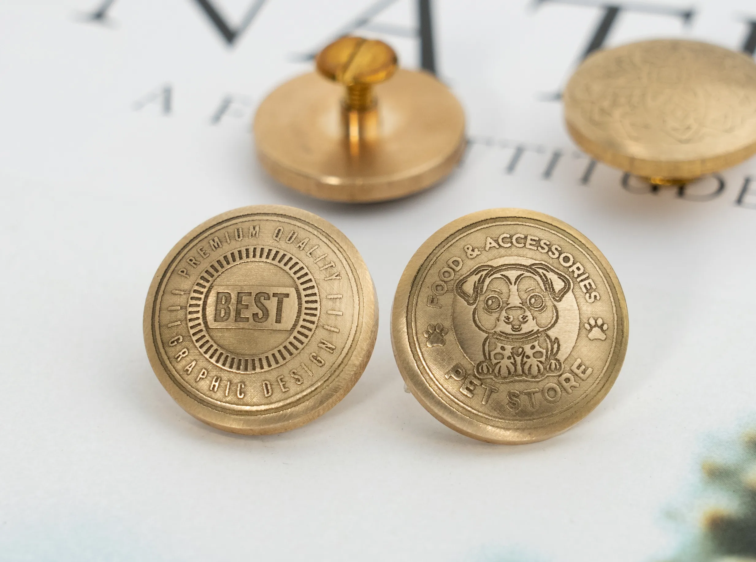 Embossed Button image 1