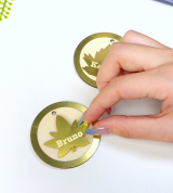 Autumn Dog Collar Tag thumbnail 5