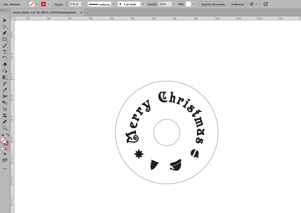 Christmas Cookies Decoration-Step1 Prepare the graphic-1