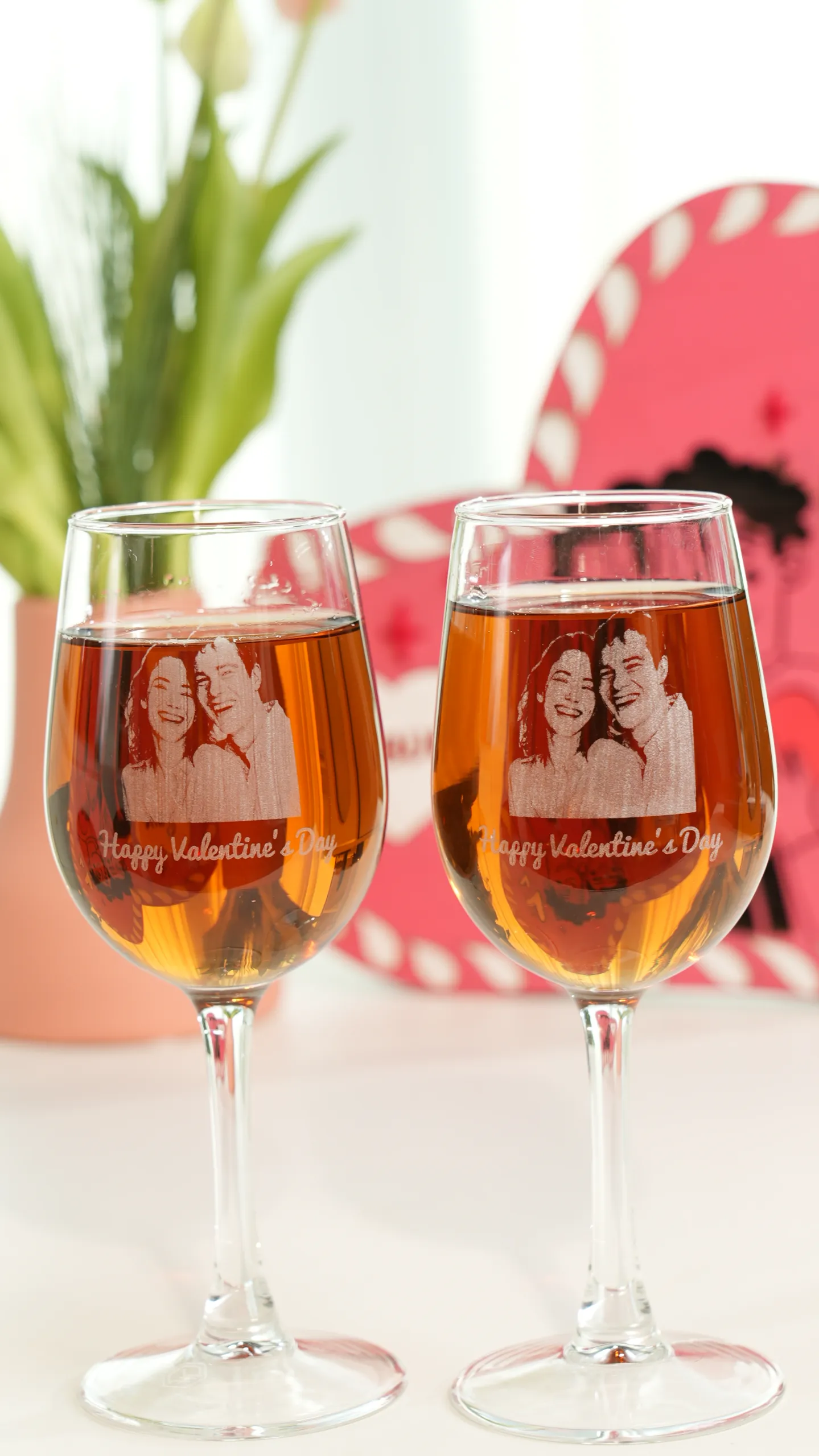 Valentine's Day Glass image 1