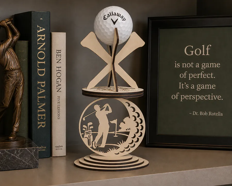 Dad's Hole-In-One Keepsake Display image 5